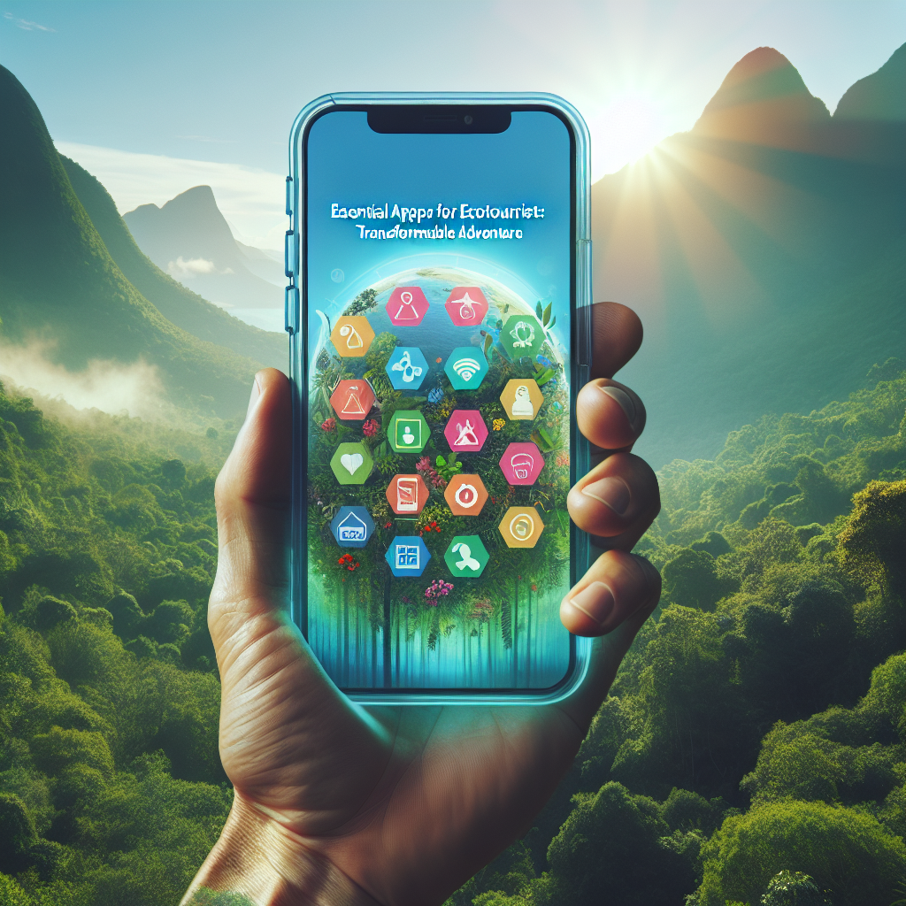 Apps imprescindibles para ecoturistas