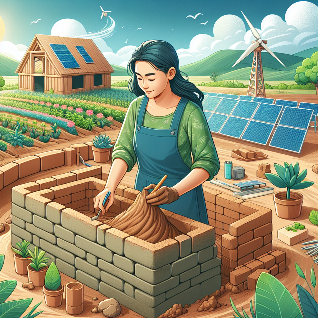 Beneficios de las paredes de tierra en la bioconstrucción