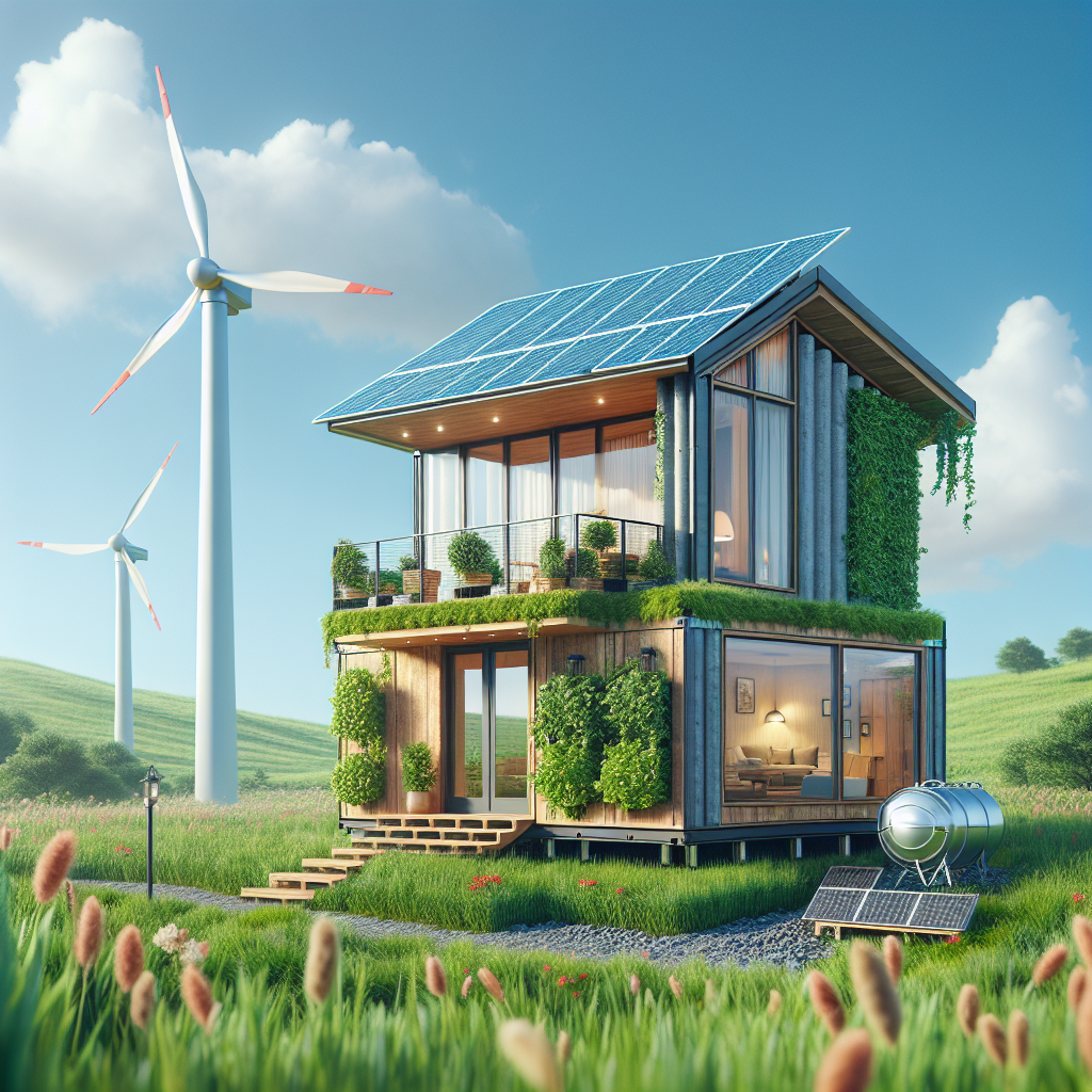 Casas Modulares Eco-amigables