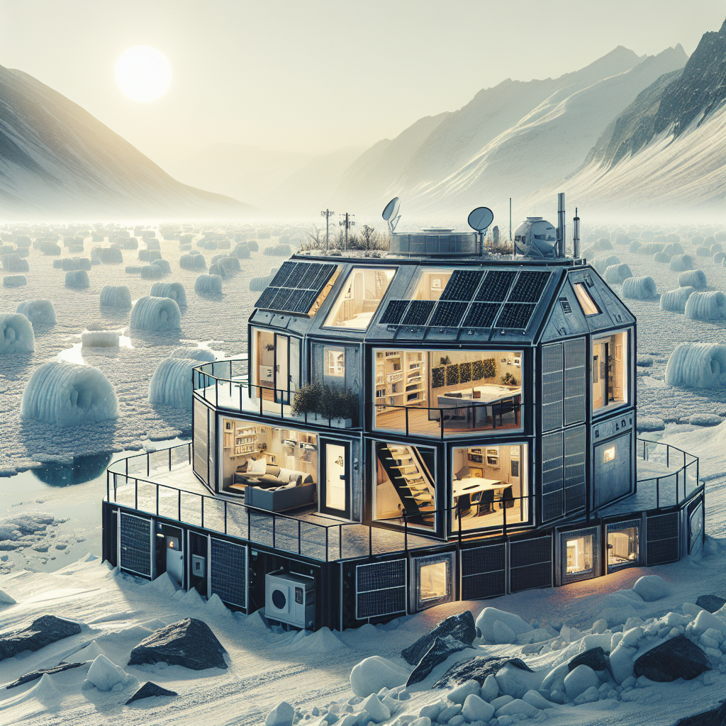 Casas modulares para climas extremos: diseños y materiales
