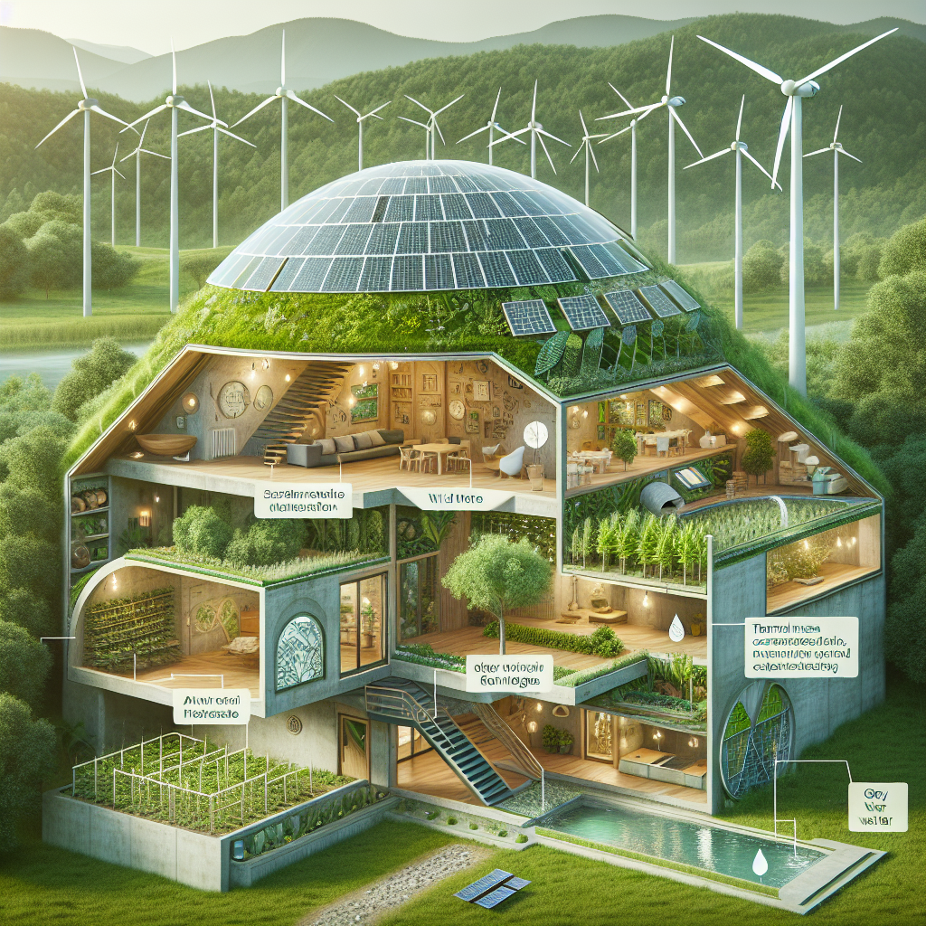 Cómo Combinar Earthships con Otras Tecnologías Sostenibles