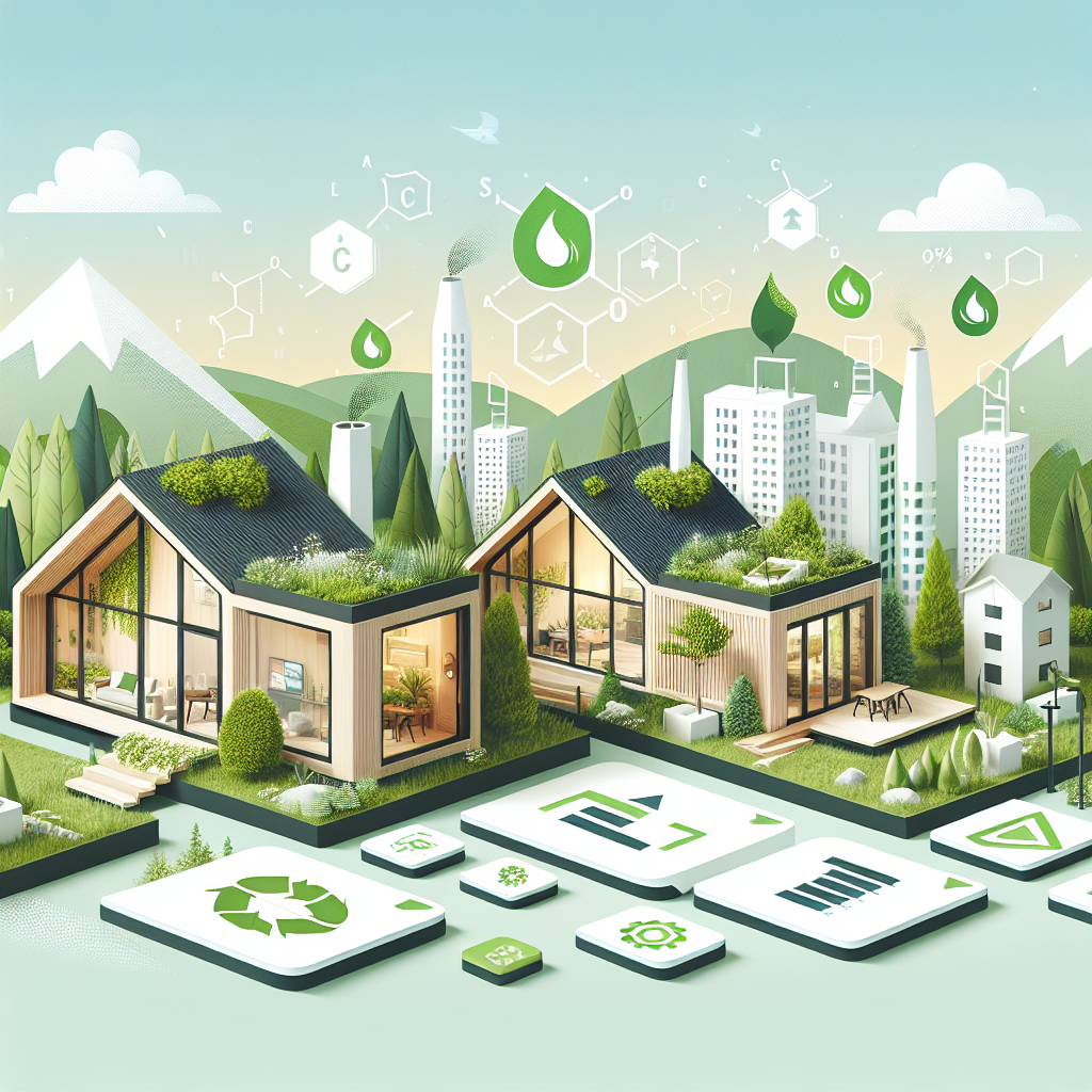 Cómo las casas modulares contribuyen a reducir la huella de carbono