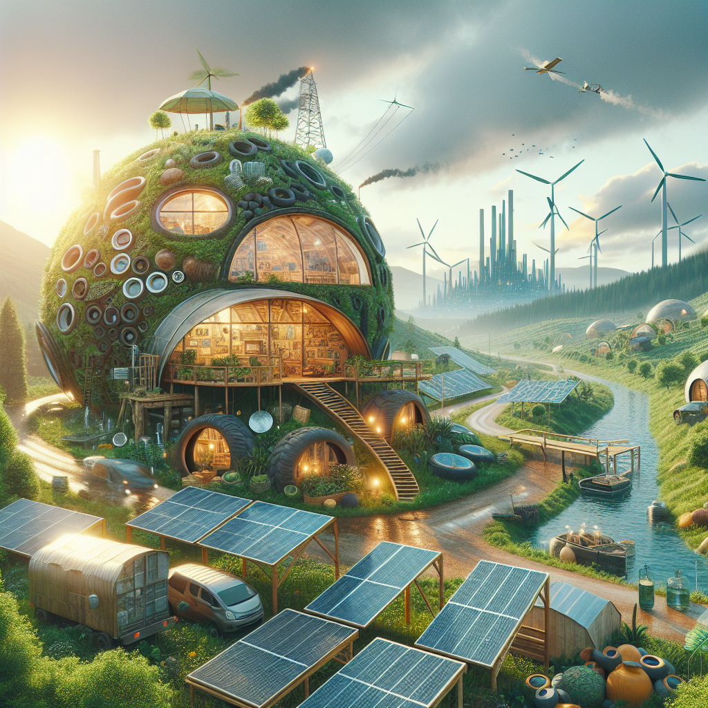 Cómo los Earthships Fomentan la Autosuficiencia