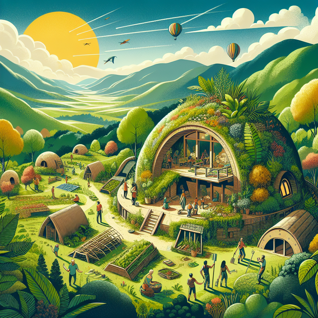 Earthships y la Comunidad: Creando Ecosistemas Sostenibles