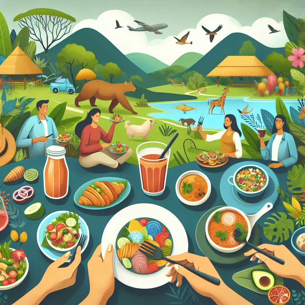 Gastronomía local y ecoturismo: una combinación perfecta