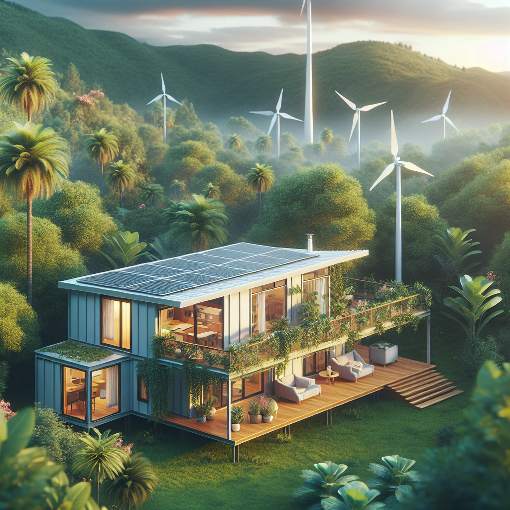 Casas modulares y el impacto ambiental
