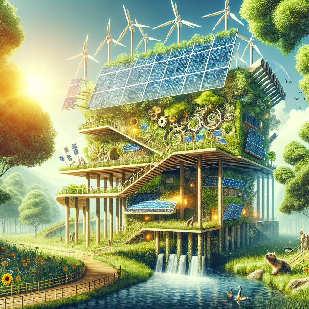 Integración de energías renovables en proyectos de bioconstrucción