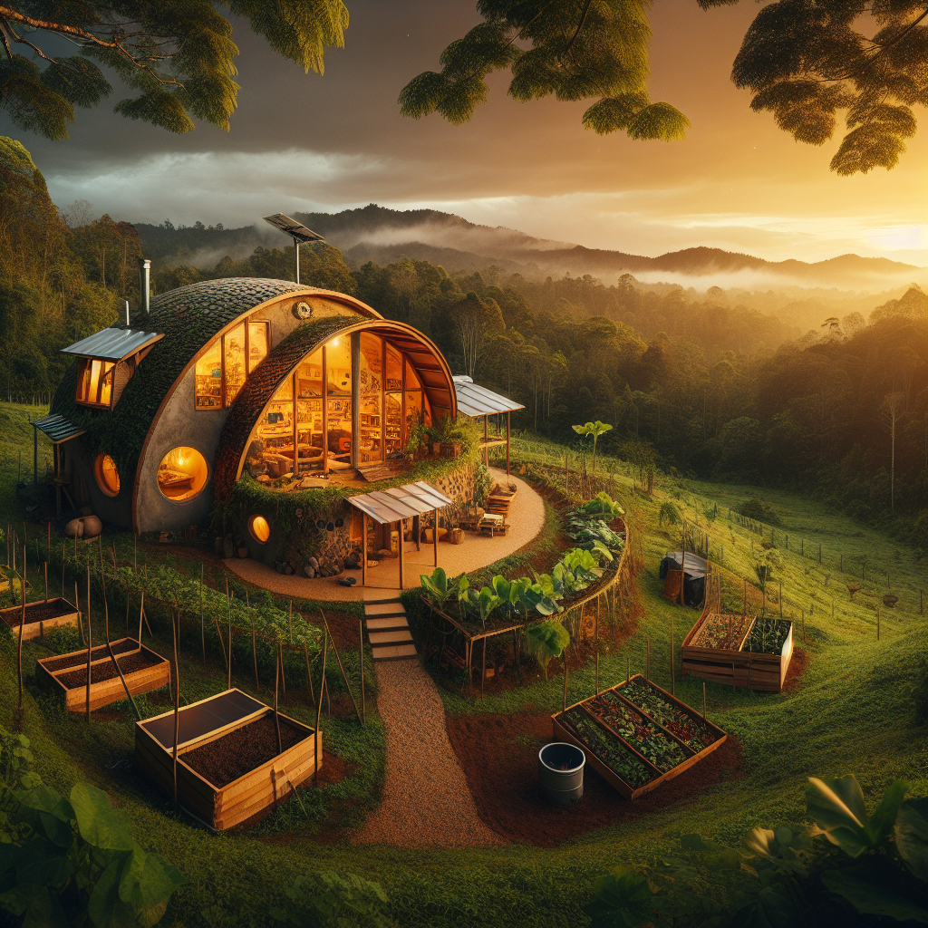 Los Beneficios de Vivir en un Earthship