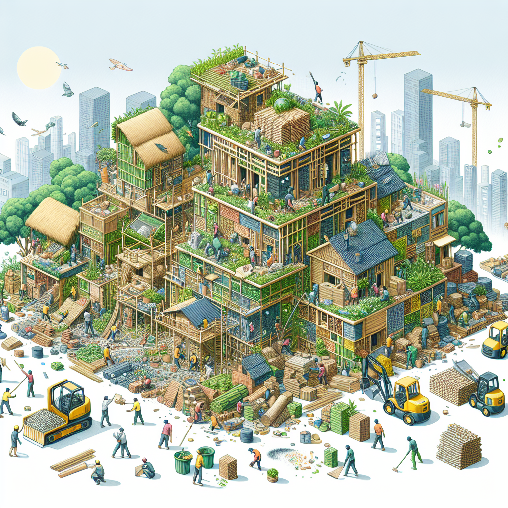 Recuperación y reciclaje de materiales en Bioconstrucción