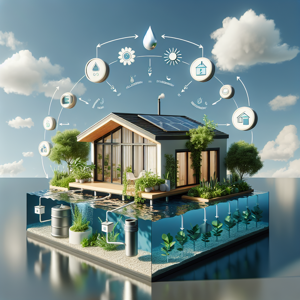 Reutilización de agua en casas modulares: sistemas y beneficios