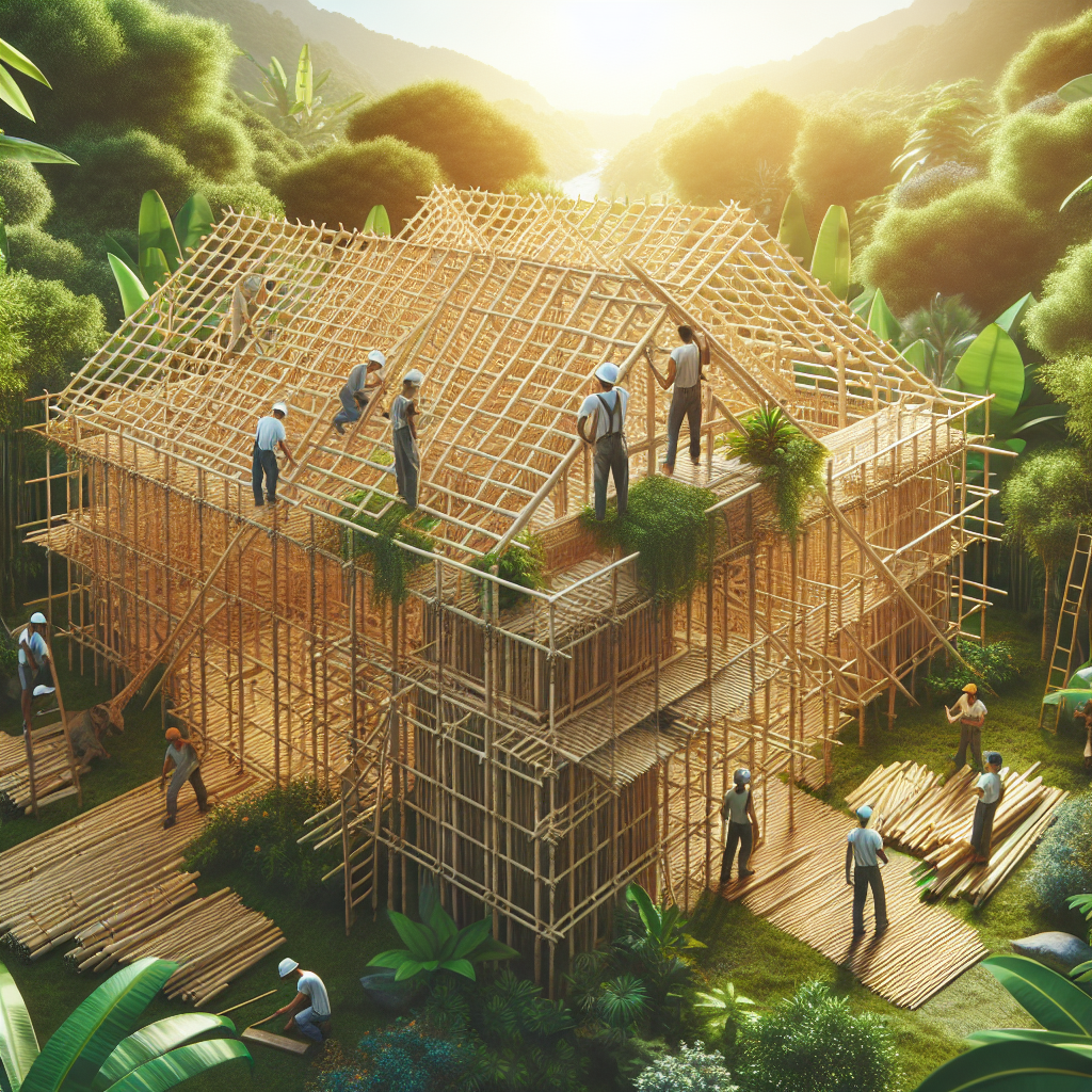 Uso de bambú en bioconstrucción: ventajas y técnicas