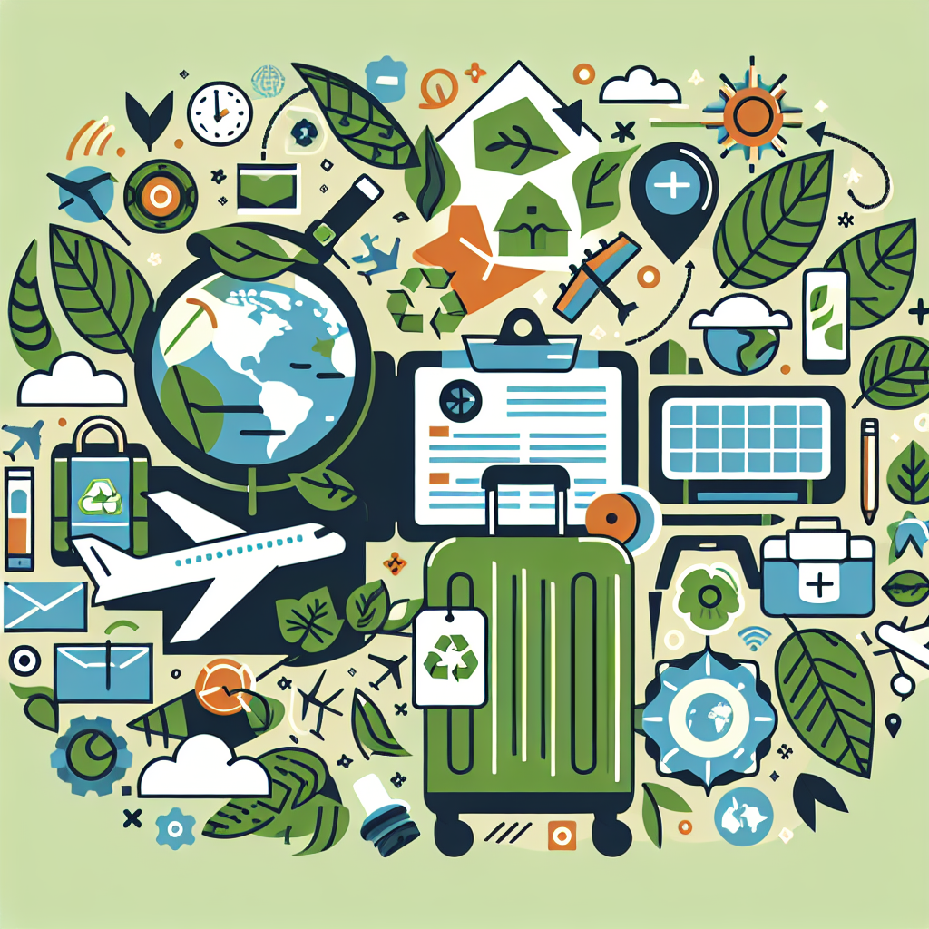 Guía para reducir tu huella de carbono mientras viajas