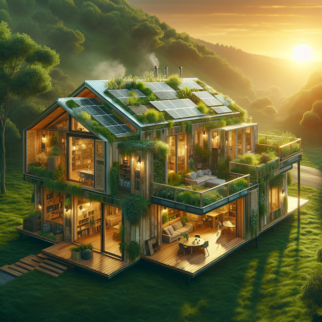 Cómo los materiales reciclados están transformando la industria de casas modulares