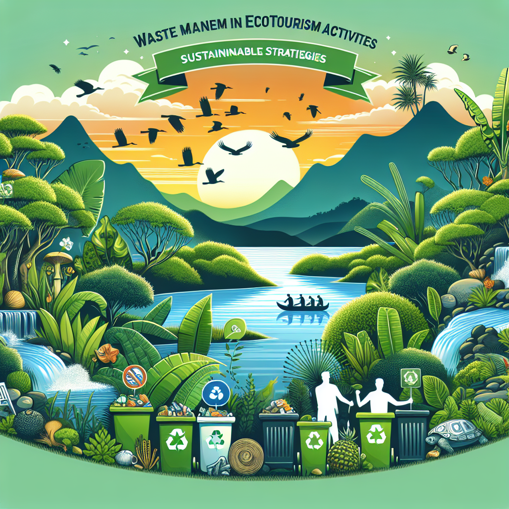 Gestión de residuos en actividades de ecoturismo
