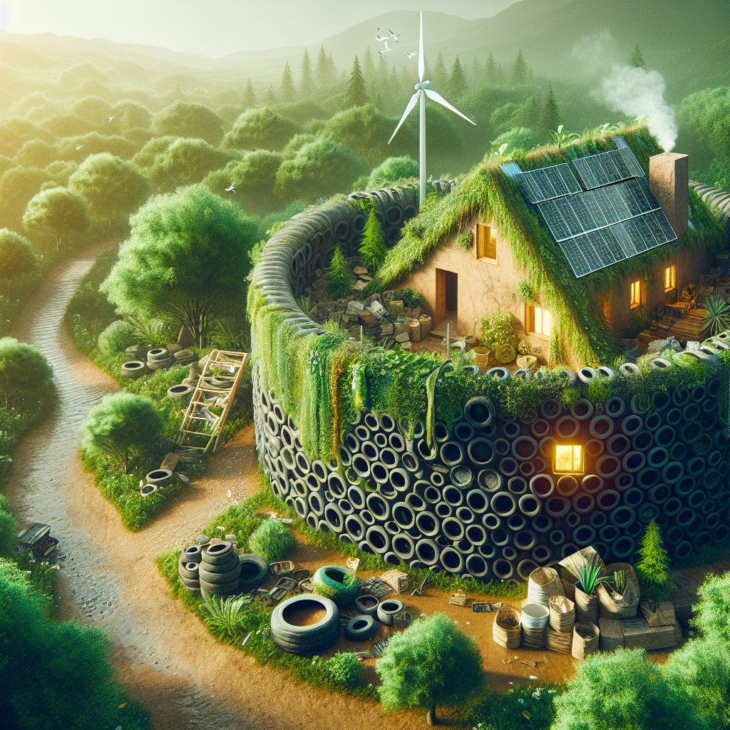 Métodos de construcción alternativos en Earthships
