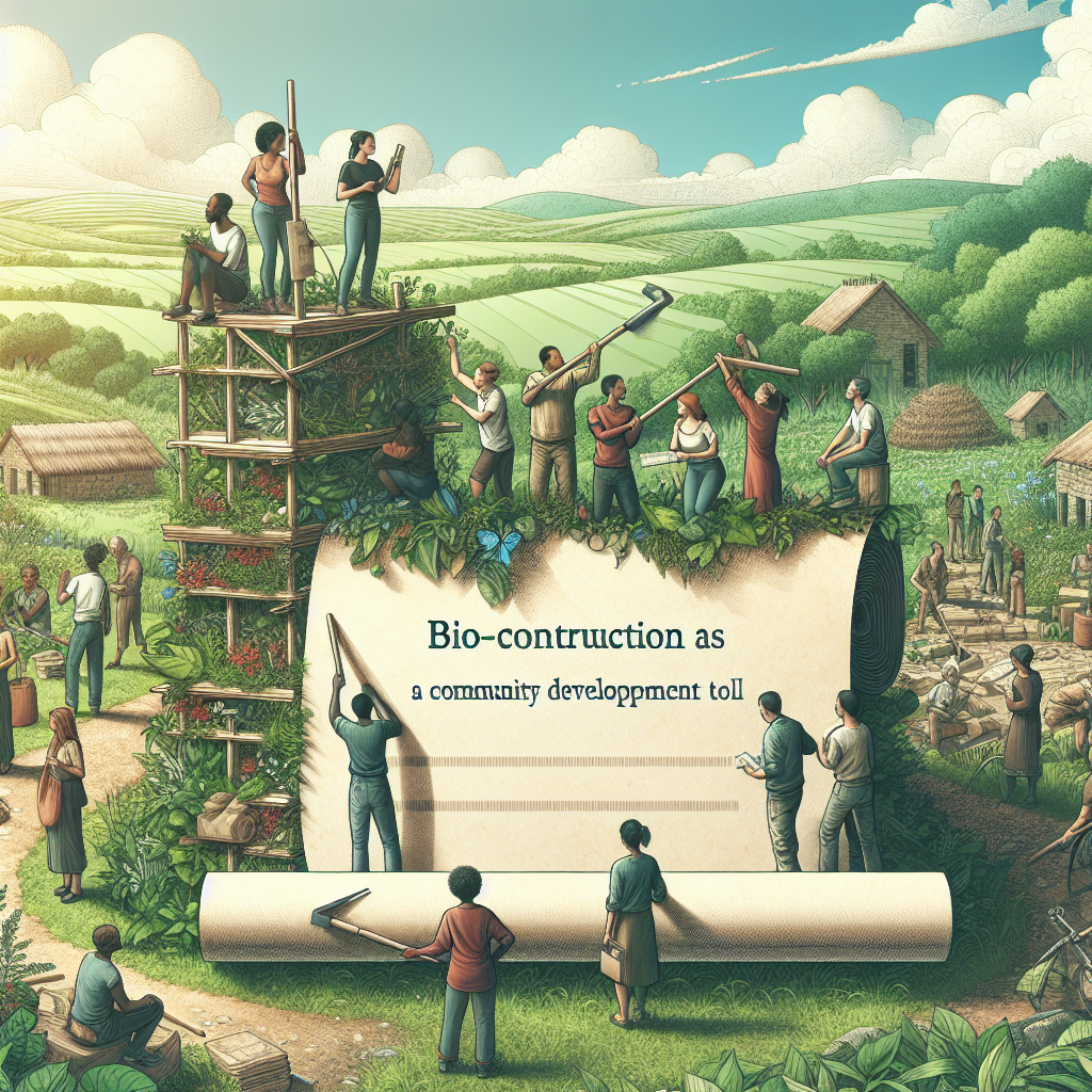 La bioconstrucción como herramienta de desarrollo comunitario