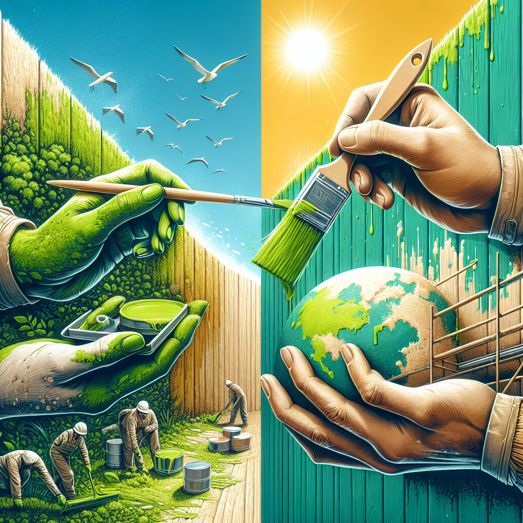 Pinturas y acabados ecológicos en bioconstrucción