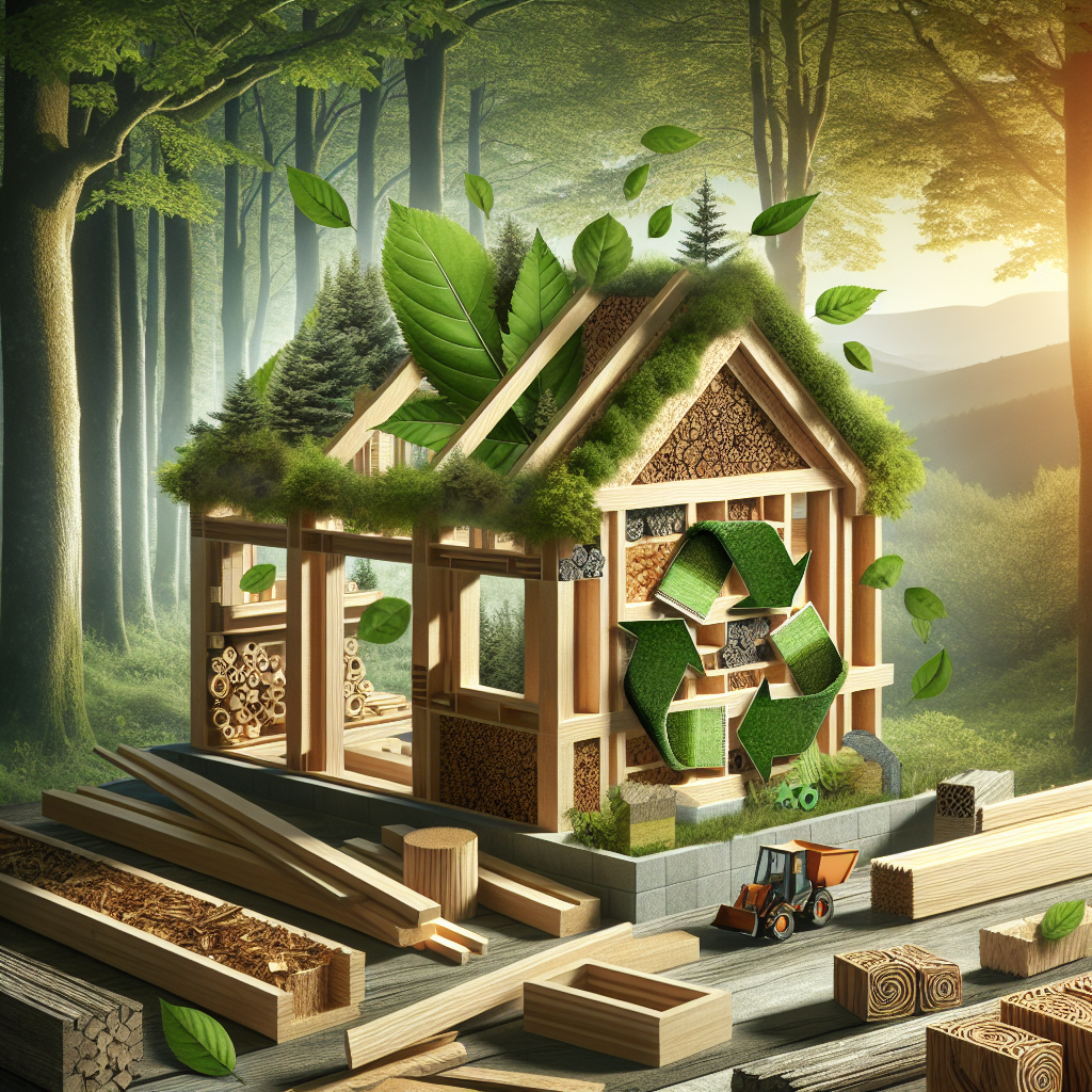 Uso de cortezas y otros subproductos forestales en construcción