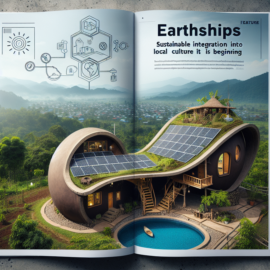 Earthships y su integración en la cultura local