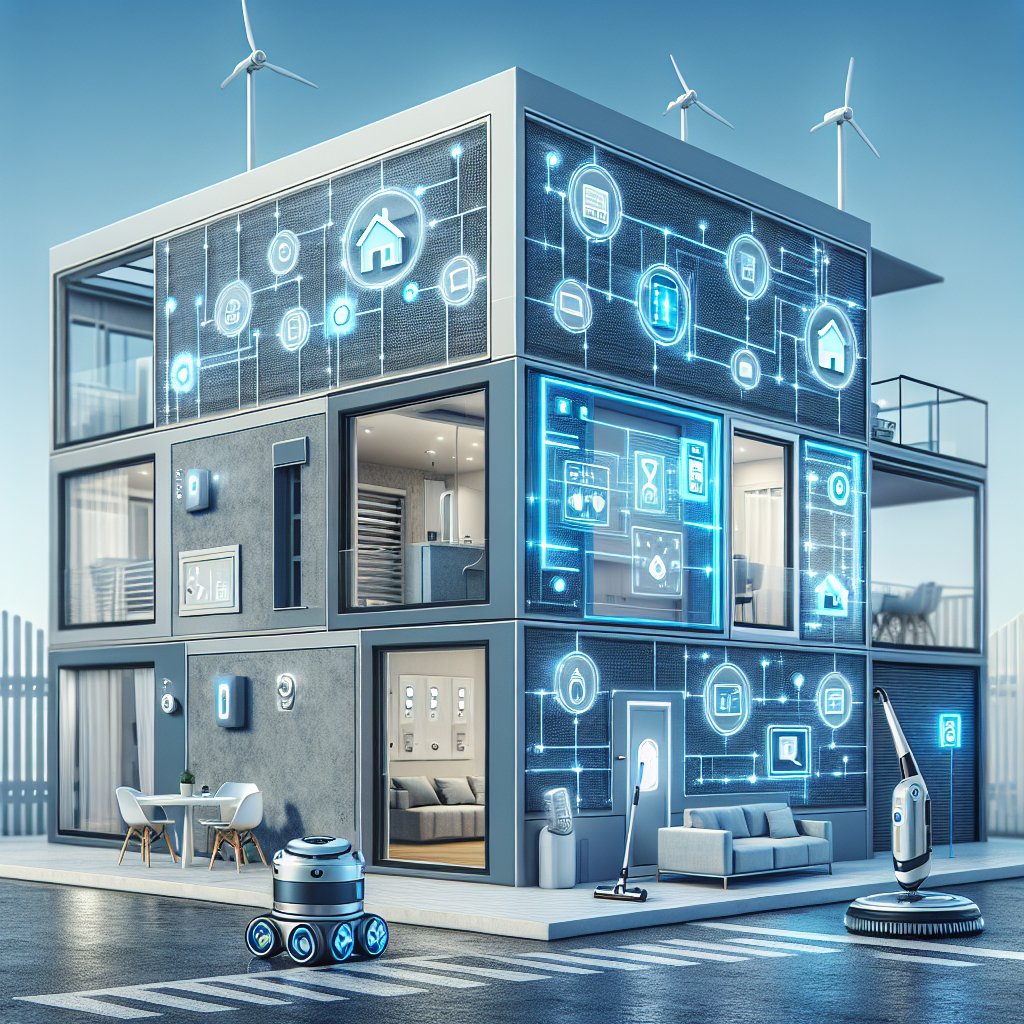 Integración de sistemas de domótica en casas modulares